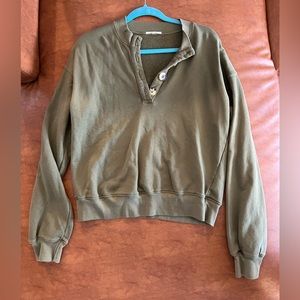 Tularosa Olive Green Sweater